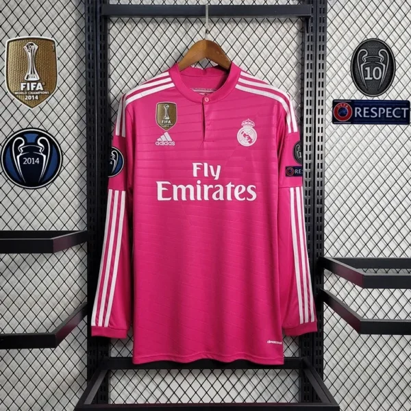 2014/2015 Real Madrid Away Retro Long Sleeve Football Shirt 1:1 Thai Quality