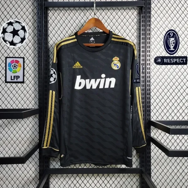 2011/2012 Real Madrid Away Retro Long Sleeve Football Shirt 1:1 Thai Quality
